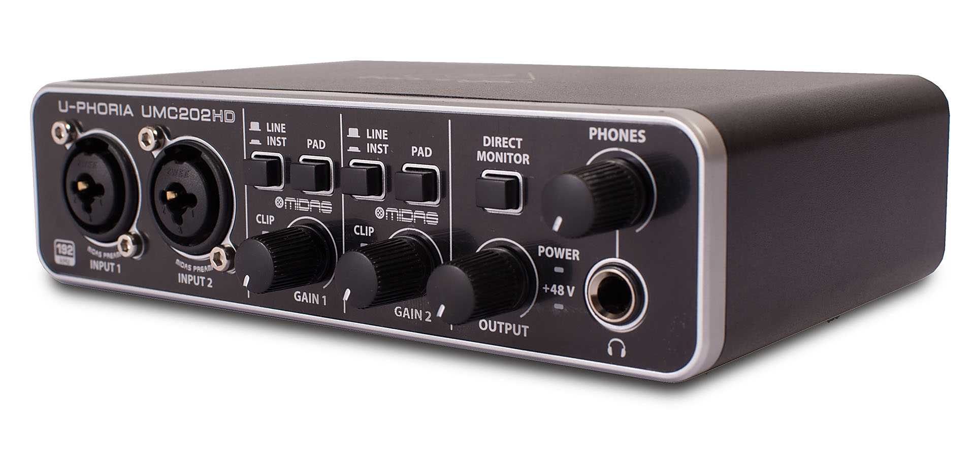 BEHRINGER U-PHORIA 2-Channel UMC202HD - 通販 - portoex.com.br